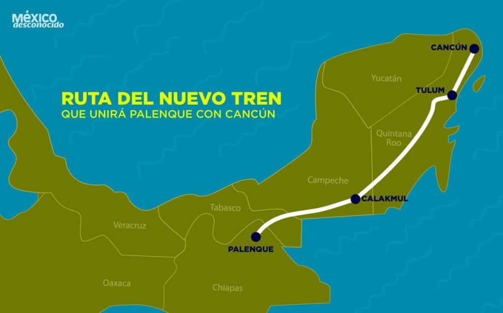 Le président mexicain inaugure une nouvelle ligne de train maya de Cancun à Palenque
