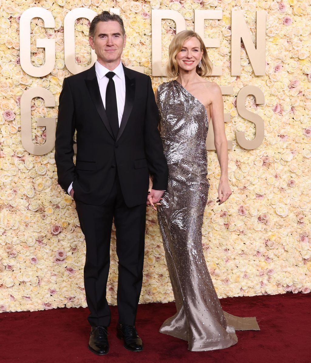 Billy Crudup et Naomi Watts, aux Golden Globes 2024