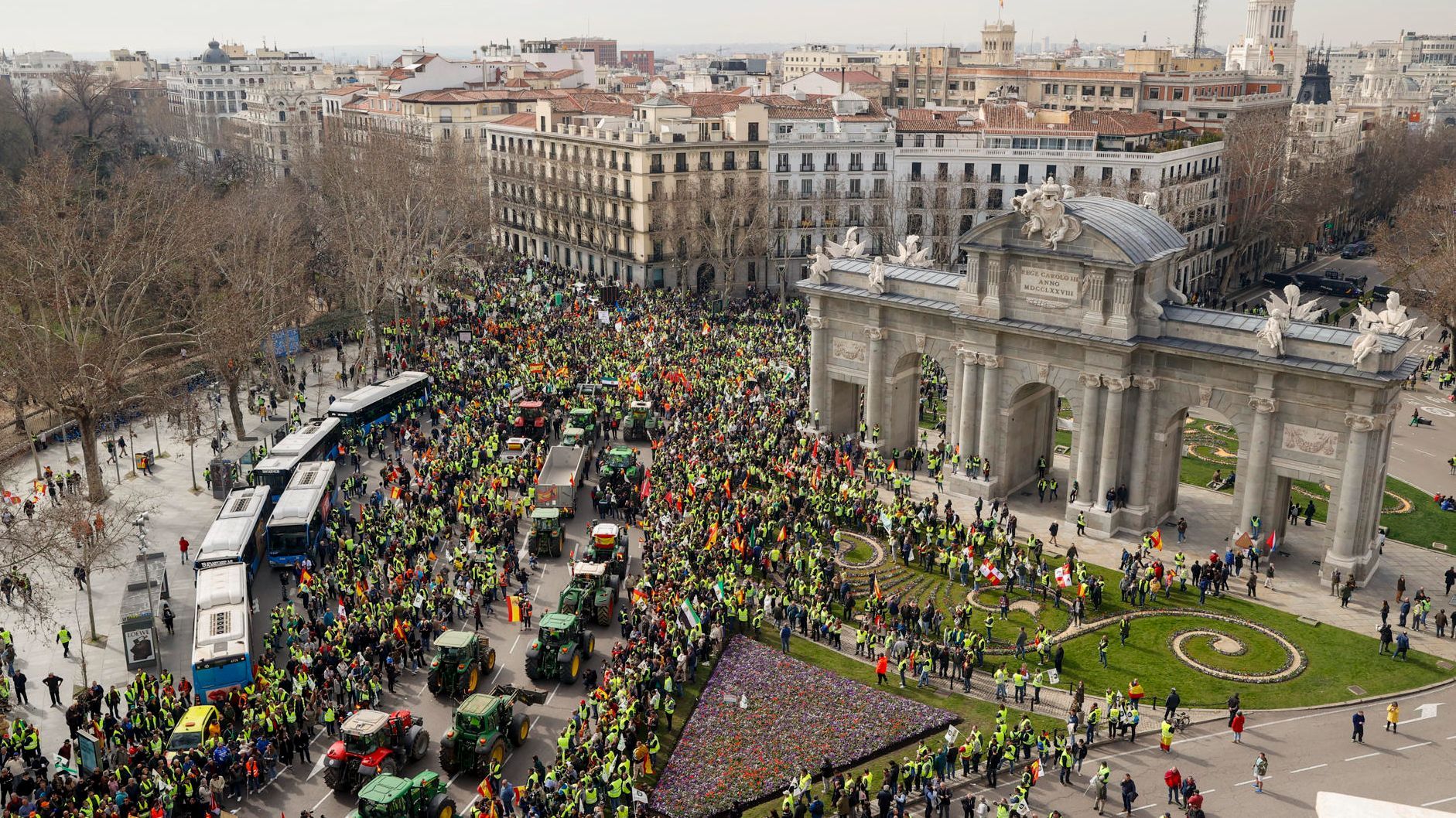 La marcha de tractores hacia Madrid: "No somos la España vaciada, somos la España abandonada"