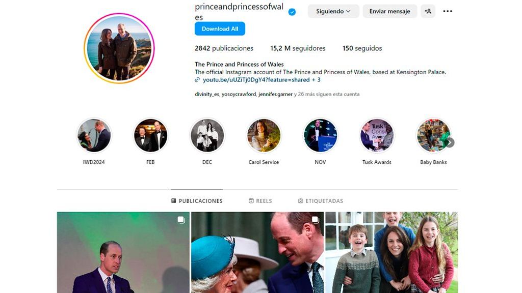 Le fil des princes de Galles entretient la photo retouchée de Kate Middleton