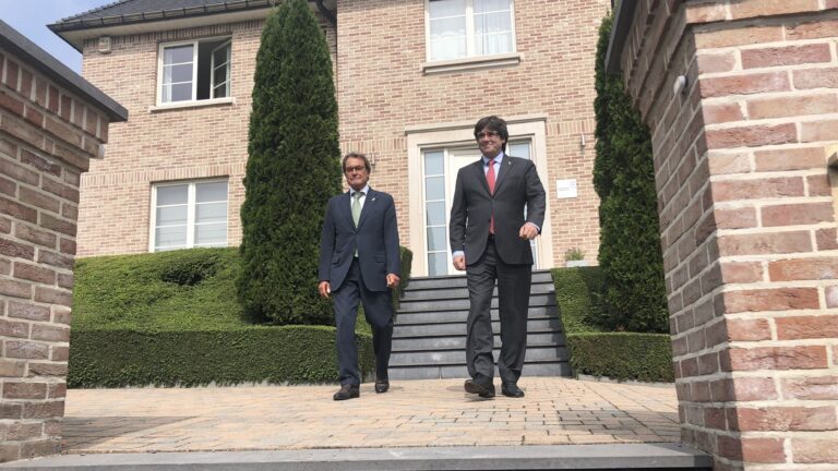 Ce sont les sept années de Carles Puigdemont à Bruxelles