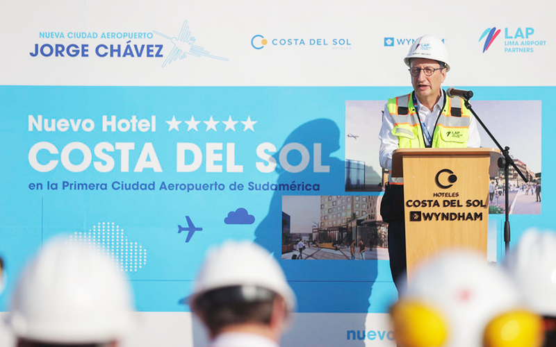La Costa del Sol a commencé les travaux du nouvel hôtel 5 étoiles de Jorge Chávez