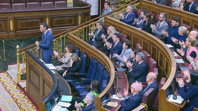 Le geste de Yolanda Díaz avec l'attaque de Sánchez contre Feijóo par Marcial Dorado