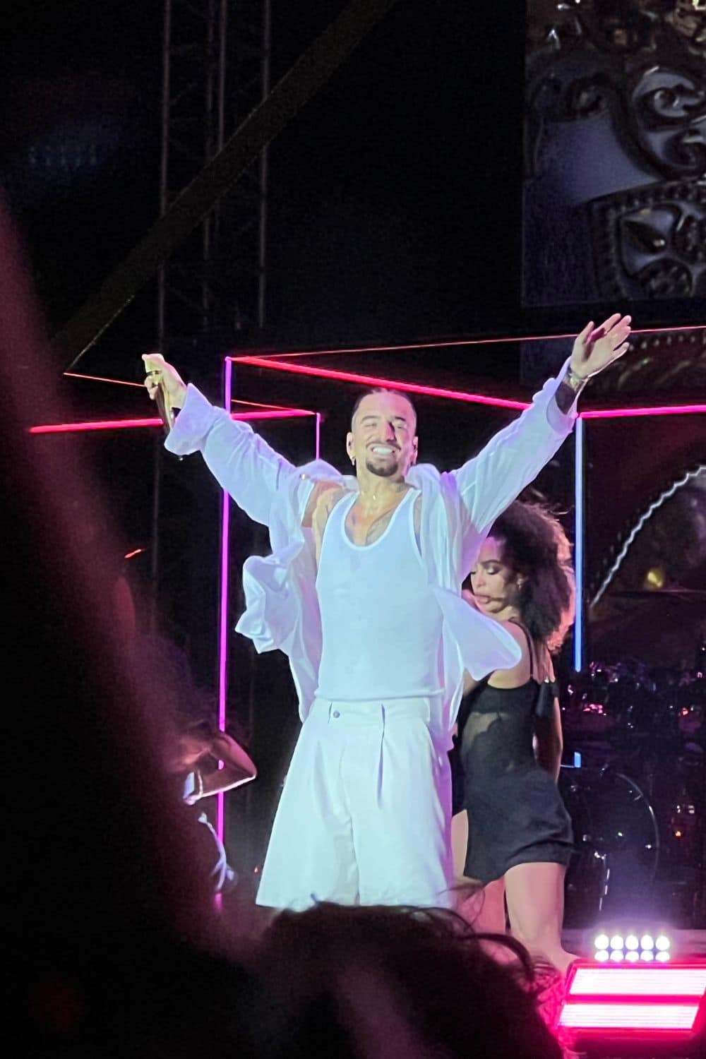 Maluma au carnaval de Cozumel