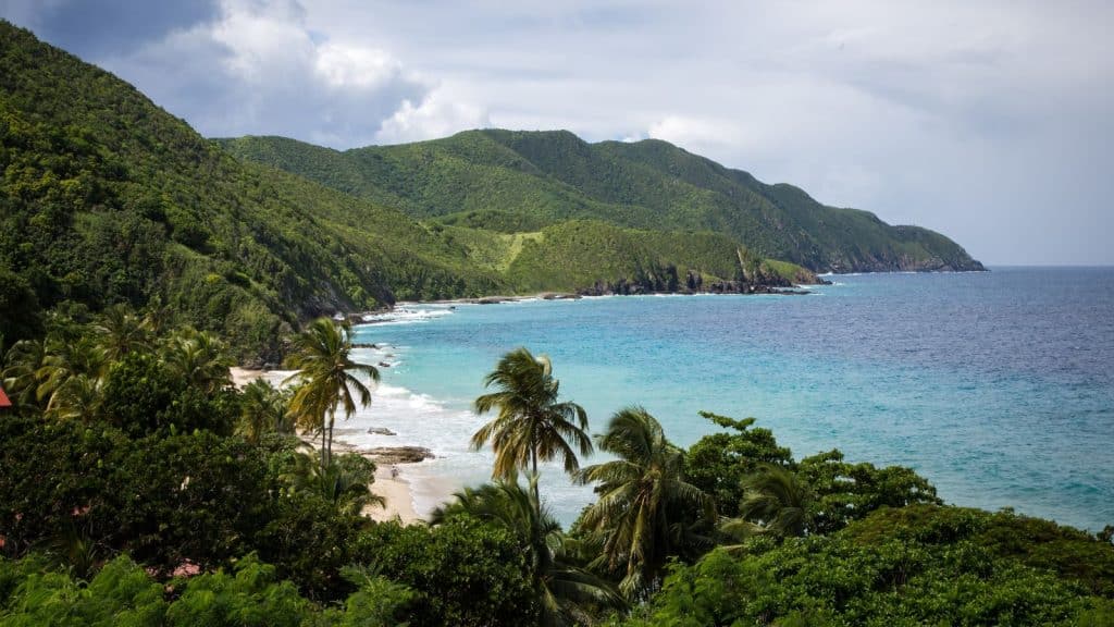 plage de l'île de saint crois