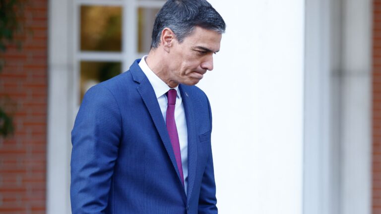 Pedro Sánchez et les messages cachés de son apparition : « Il n'est pas à sa place »