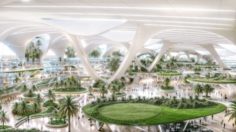 Cette ville commence la construction du plus grand aéroport du monde