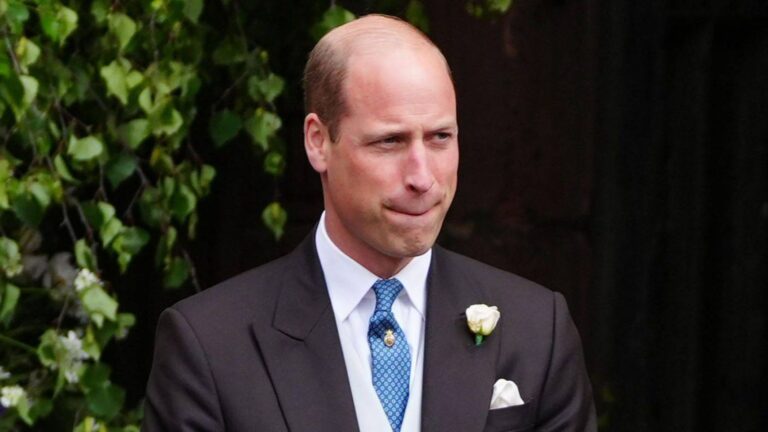 Le prince William, sans Kate Middleton au mariage de l'année au Royaume-Uni : les photos