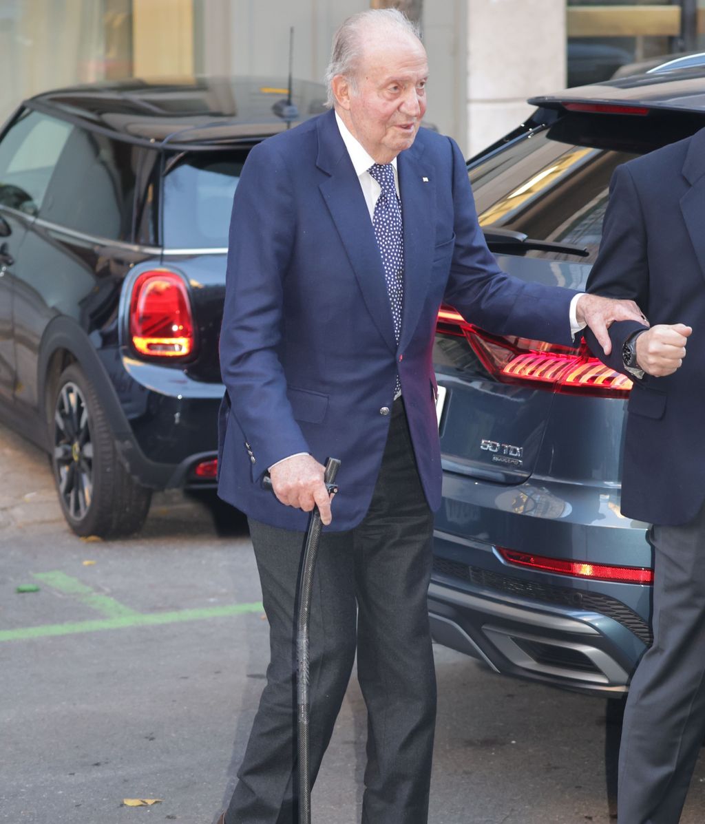 L'émérite Juan Carlos en décembre 2023.
