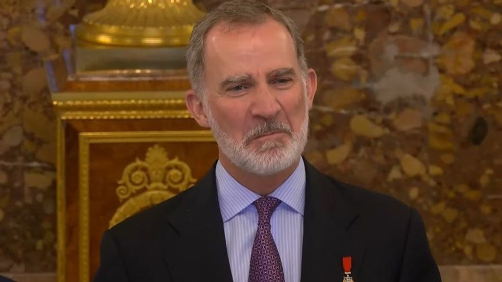 Felipe VI, surpris.