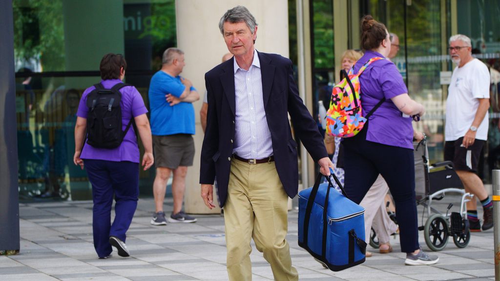 Tim Laurence ce 25 juin.