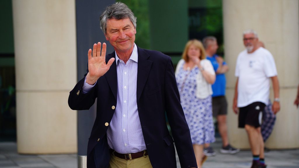 Tim Laurence ce 25 juin.