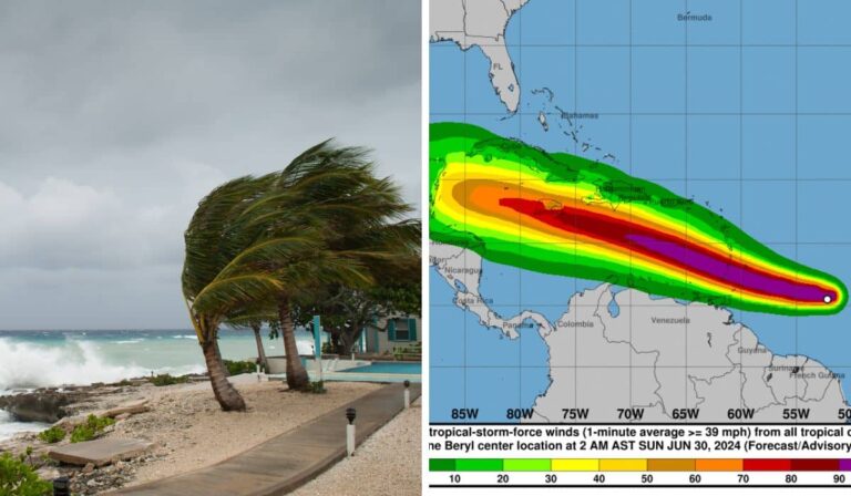 L'ouragan Beryl est la première de plus de 17 tempêtes tropicales nommées attendues dans les Caraïbes mexicaines cette année