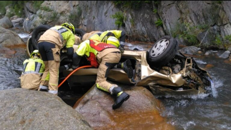 Trois personnes meurent dans un accident de la route à Benasque, Huesca
