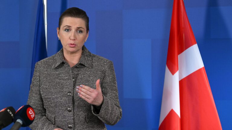 Un homme arrêté pour avoir attaqué le Premier ministre danois à Copenhague