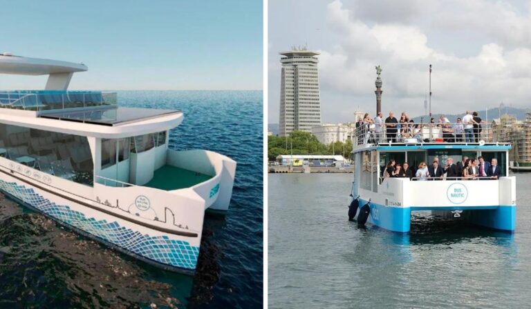 Barcelone lance un « bus nautique » pour profiter de la ville depuis la mer et fluidifier le trafic