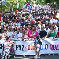 En direct |  La marche de la fierté commence à Madrid