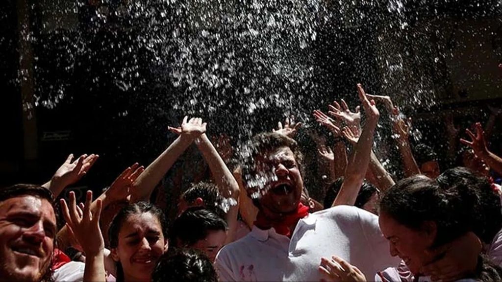 Ces Sanfermines 2024 nous verrons peu de pluie tomber du ciel