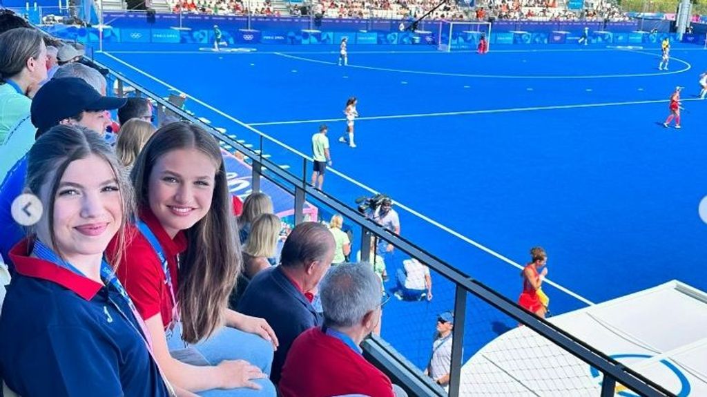 La princesse Leonor et l'infante Sofía apprécient et encouragent l'Espagne