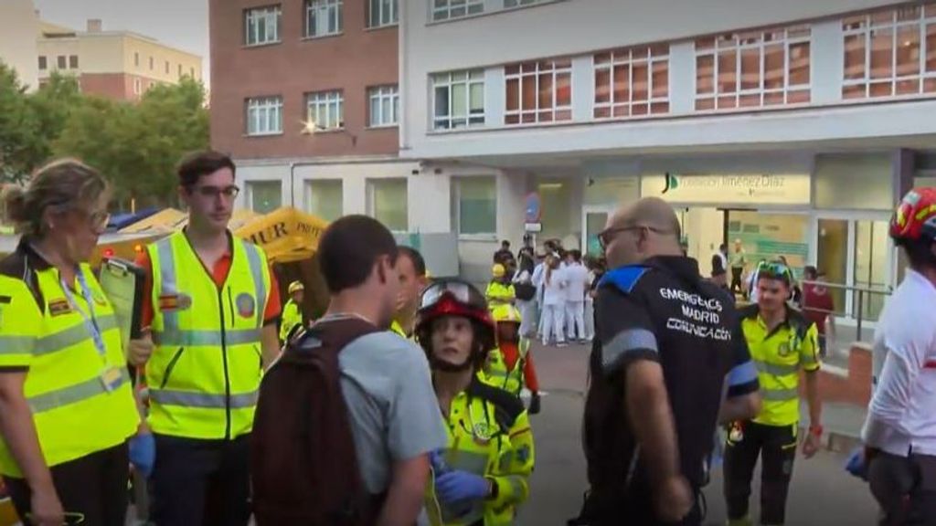 Incendie à la Fondation Jiménez Díaz à Madrid : plusieurs usines ont dû être évacuées