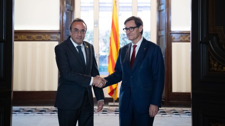 Josep Rull propose Salvador Illa comme candidat à la séance plénière d'investiture de jeudi