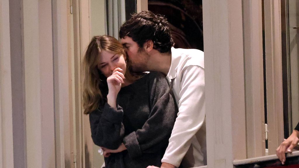 Stella Banderas et son petit ami, dans une image d'archive.