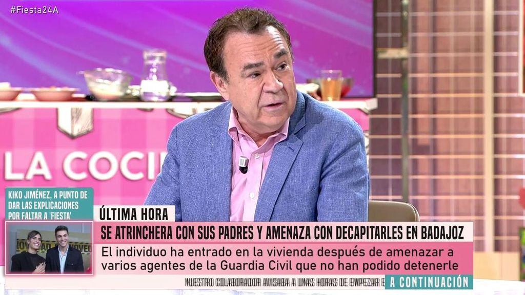 Un homme se barricade dans la maison de ses parents et menace de les décapiter à Badajoz