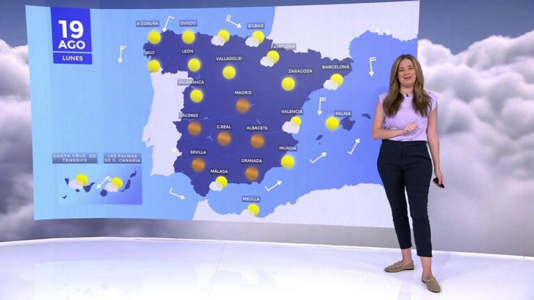 Les prévisions météo du lundi 19 août 2024