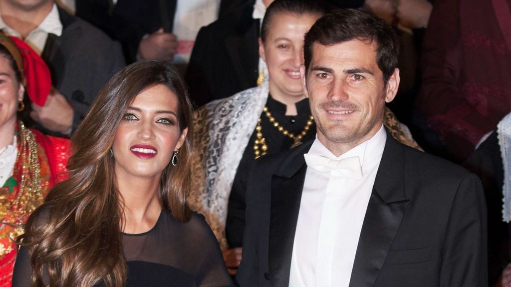 Sara Carbonero et Iker Casillas dans une image d'archive.