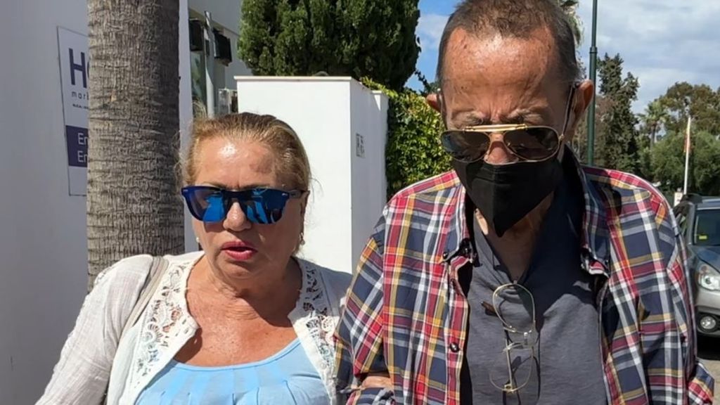 Mayte Zaldívar et Julián Muñoz en mai 2024.