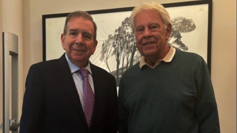 Felipe González qualifie Edmundo González Urrutia de « président élu »