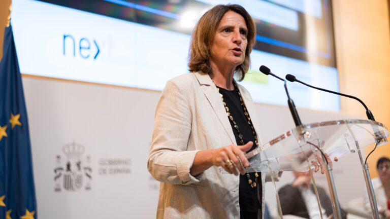 Teresa Ribera, vice-présidente exécutive de Transition propre, équitable et compétitive dans la CE