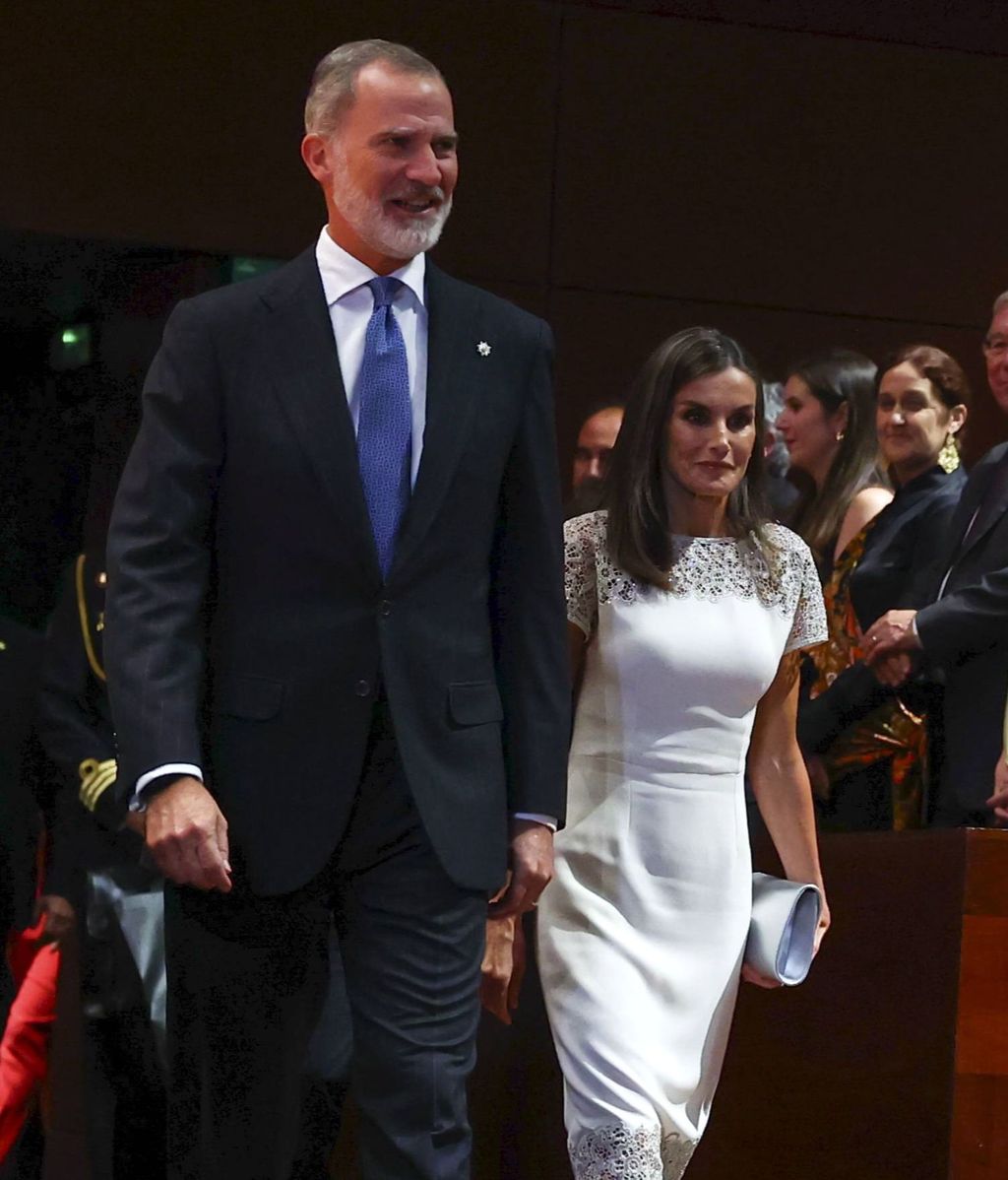 Felipe et Letizia le 10 octobre dernier.