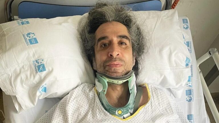 Mario Vaquerizo met à jour l'état de son problème de vision après son accident
