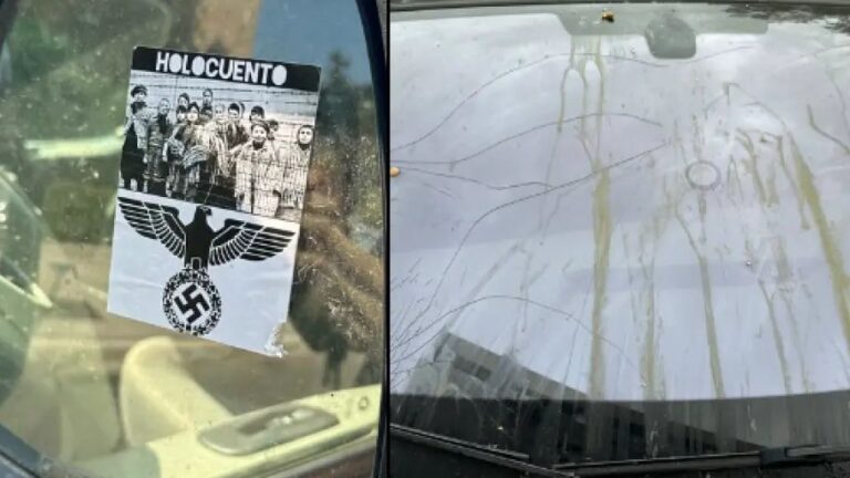 Mónica García retrouve sa voiture « vandalisée et avec des autocollants nazis »
