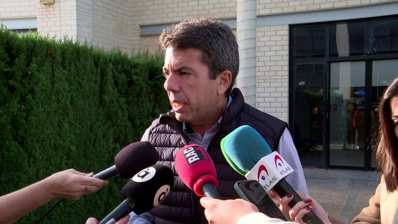 Carlos Mazón, sobre su actuación el día de la DANA: "Basta ya de bulos y mentiras"