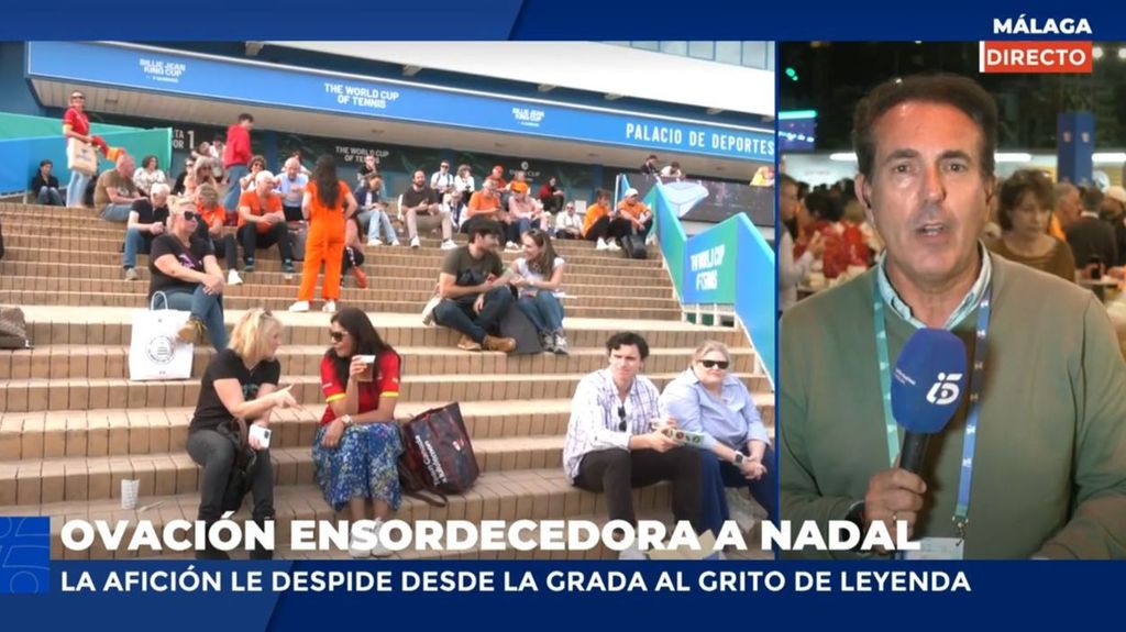 Tout le monde a tourné son attention vers Rafa Nadal lors de son match de Coupe Davis