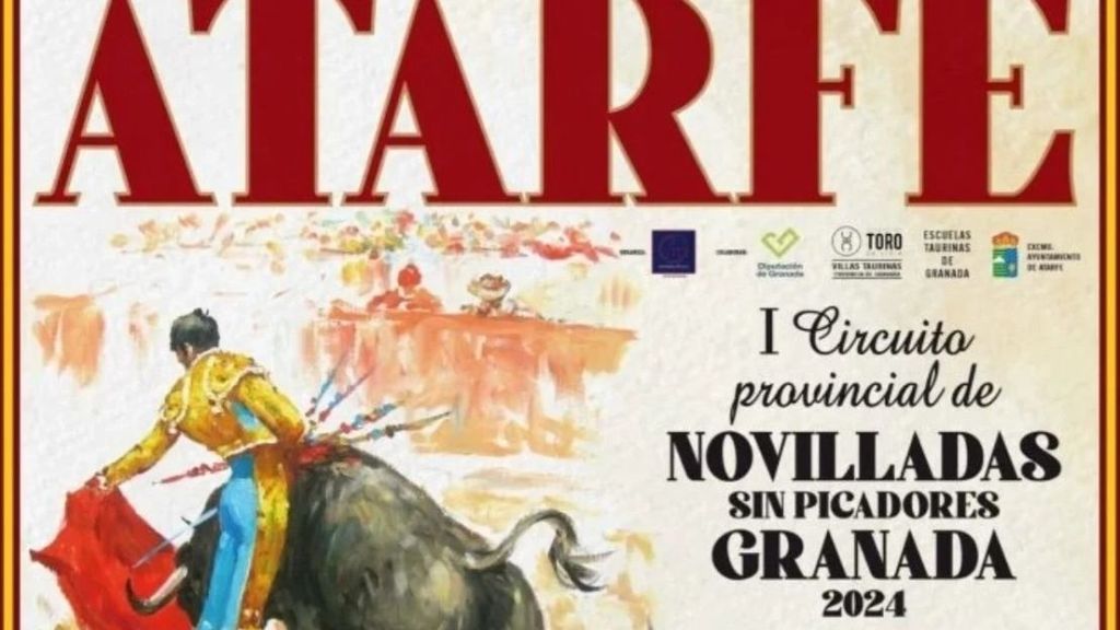 affiche pour une corrida à Atarfe