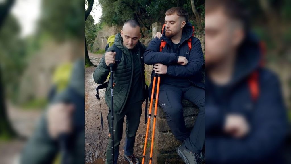 Ibai Llanos et El Xokas, deux autres pèlerins sur le Chemin de Saint-Jacques : "Allons-y avec tout"
