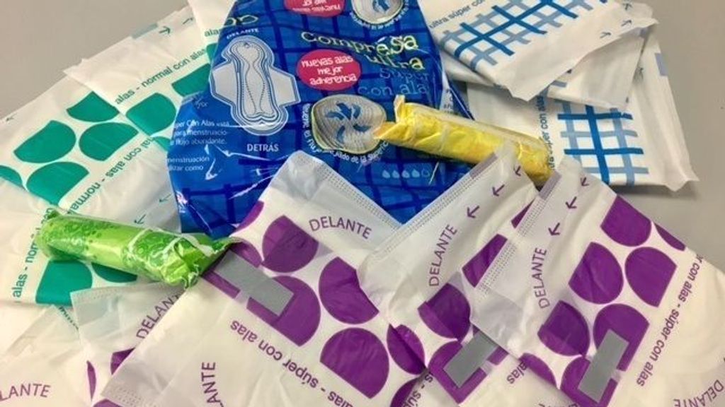 Divers tampons et tampons en tissu