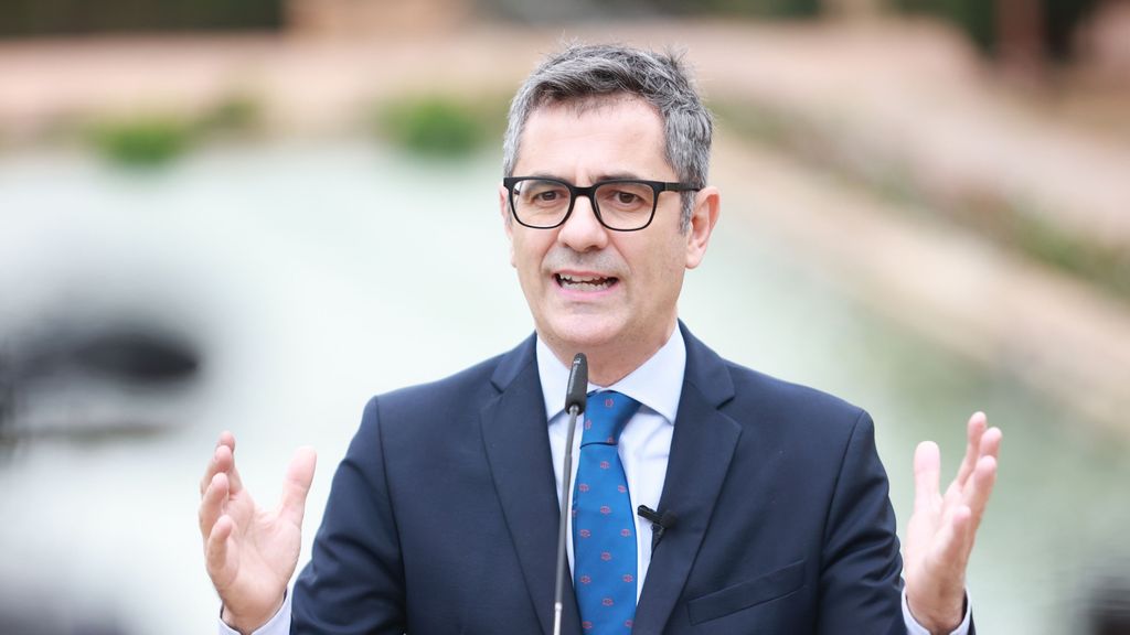Le ministre de la Présidence, de la Justice et des Relations avec les Cortes, Félix Bolaños