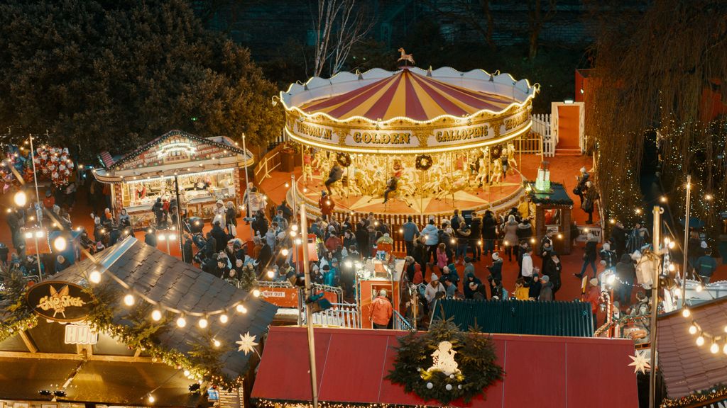Unsplash du marché de Noël
