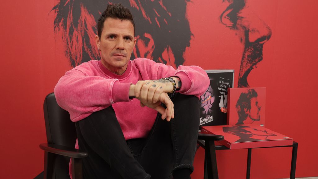 Dani Martín avec son album 'Le dernier jour de nos vies'.