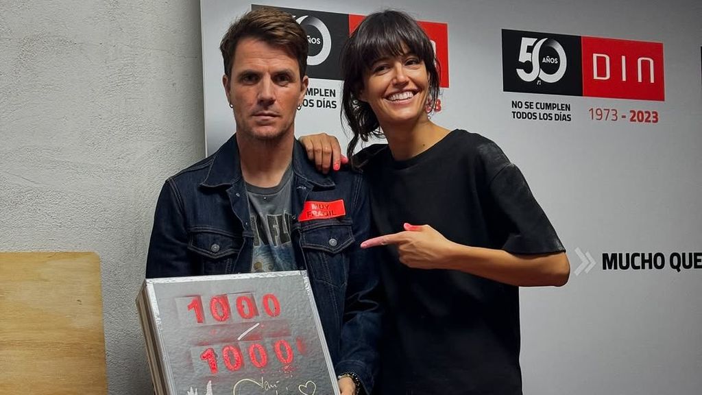 Dani Martín et Bego Martín, dans une image des réseaux du chanteur.