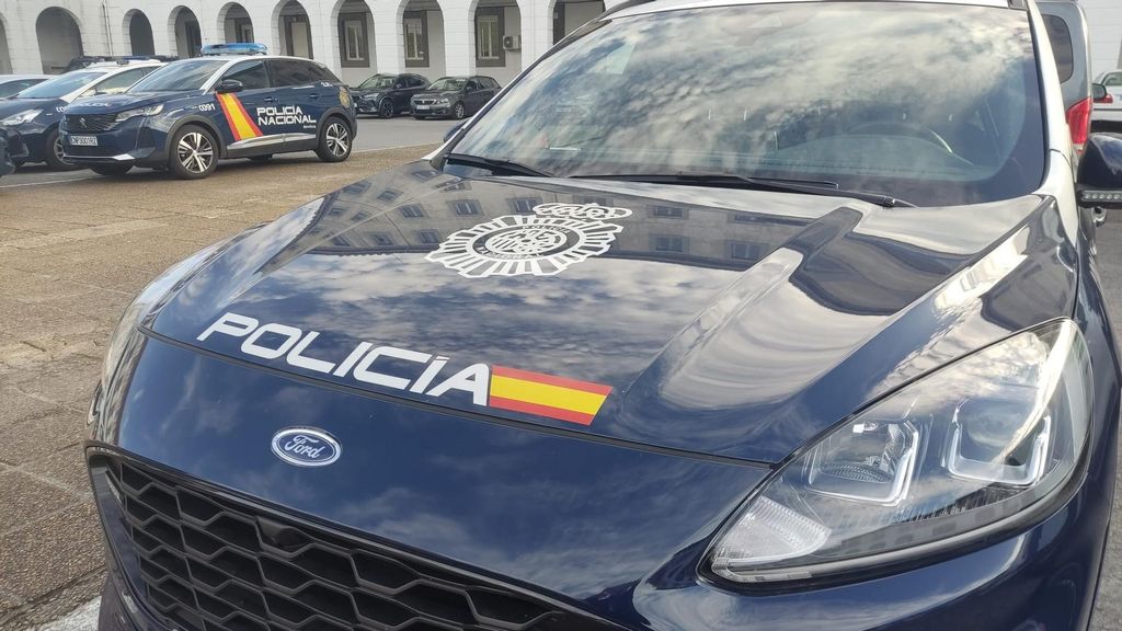 Voiture de la Police Nationale.