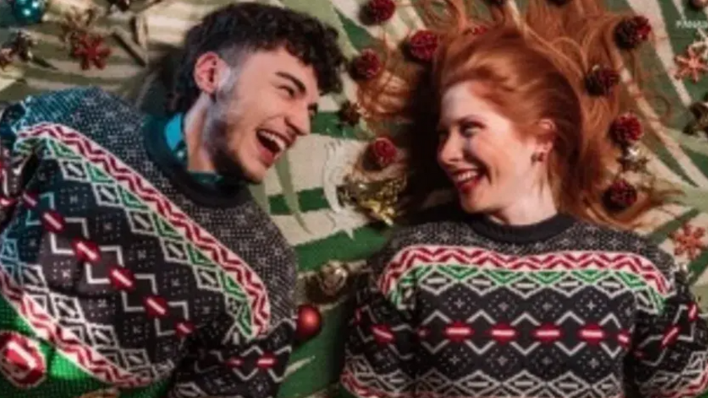 Pull de Noël du Métro de Madrid
