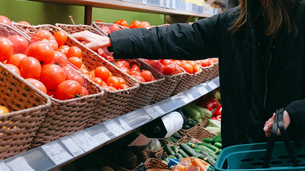 Image stock de supermarché