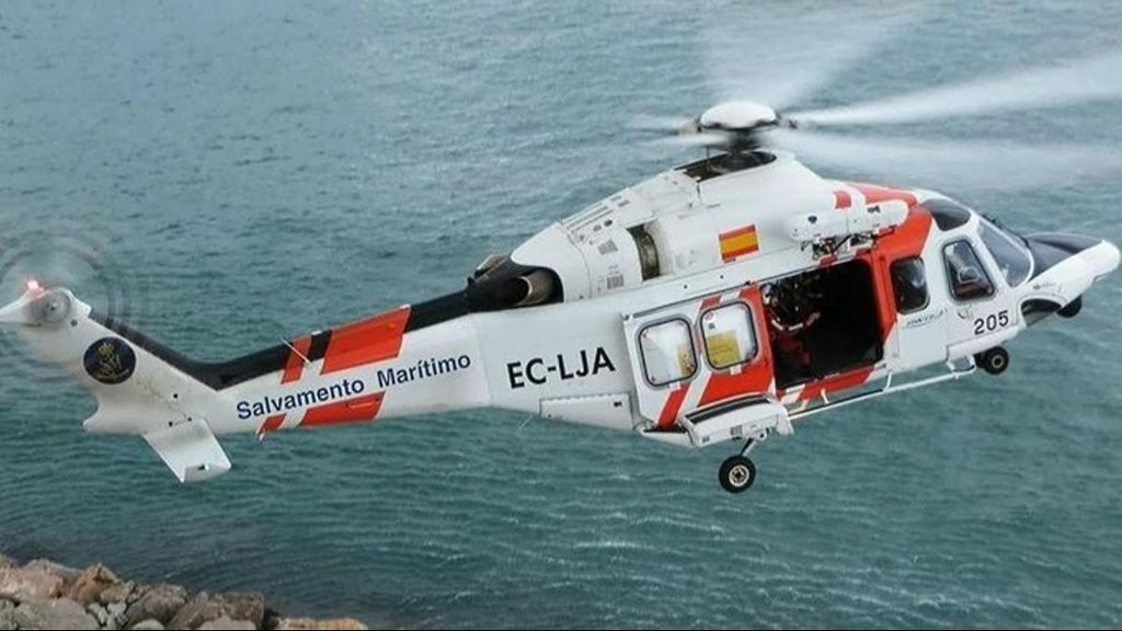 Hélimer de sauvetage maritime 205