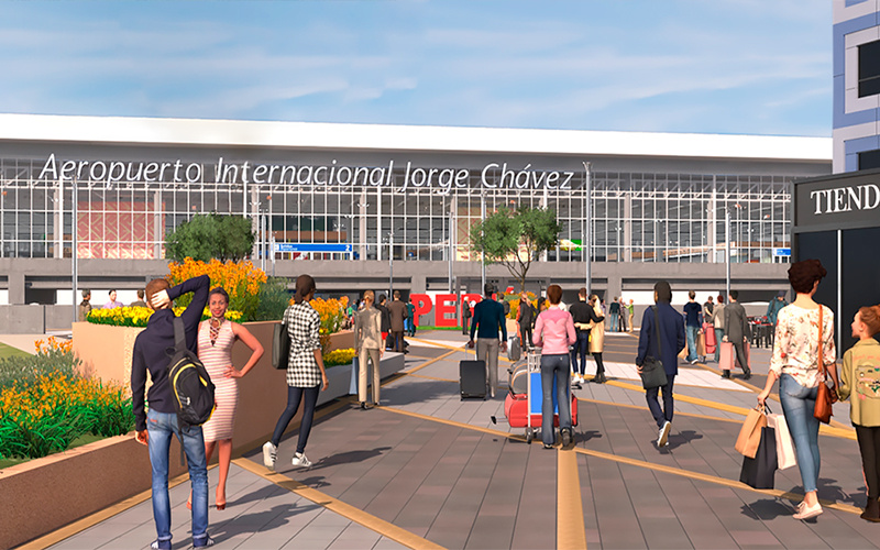 Découvrez le parcours des passagers au nouvel aéroport Jorge Chávez