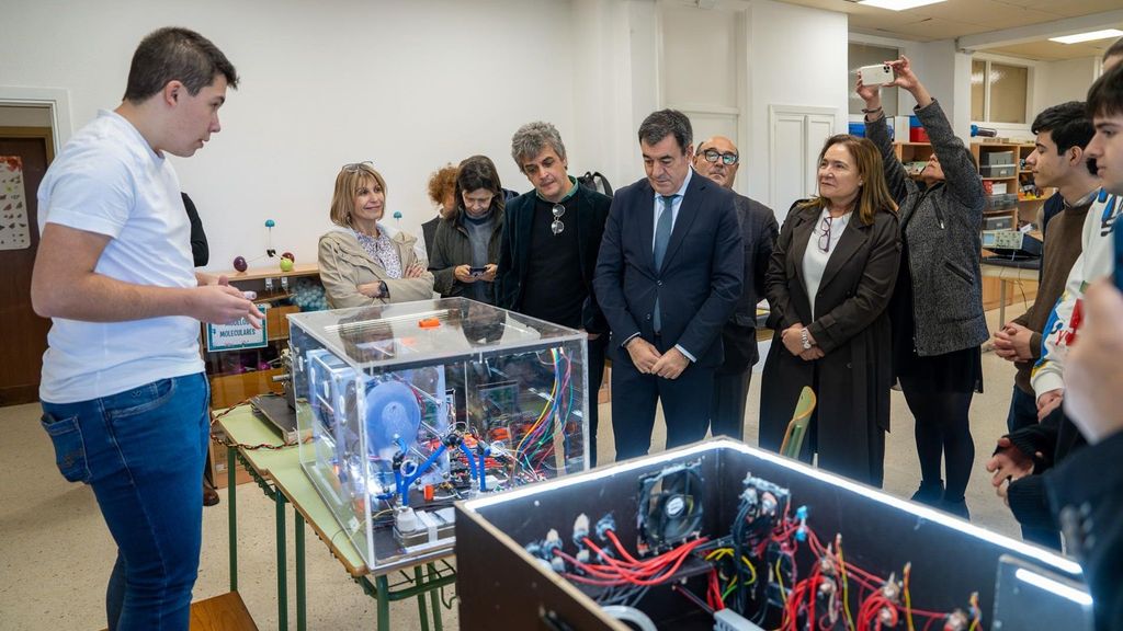 Présentation du projet par les étudiants de Vigo